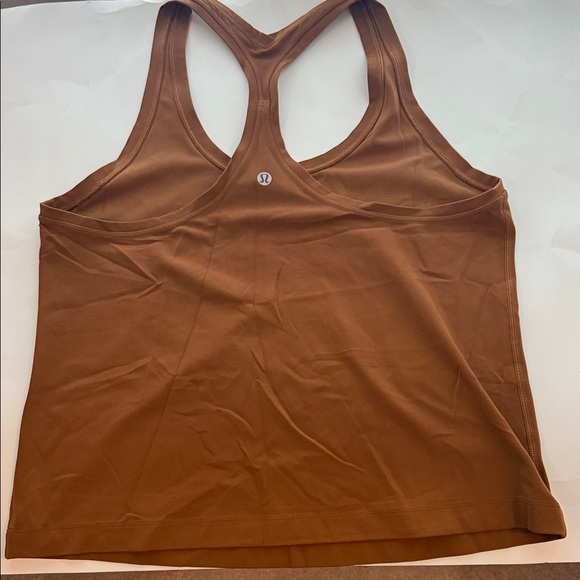 Lululemon Brown Racerback Tank Top - Picture 2 of 2
